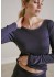 JBS of DK Wool Blouse - Grå L/Æ uld bluse 1221-14 Dark Grey Melange