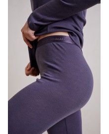 JBS of DK Pants Wool - Grå uld leggings 1221-21 Dark Grey Melange