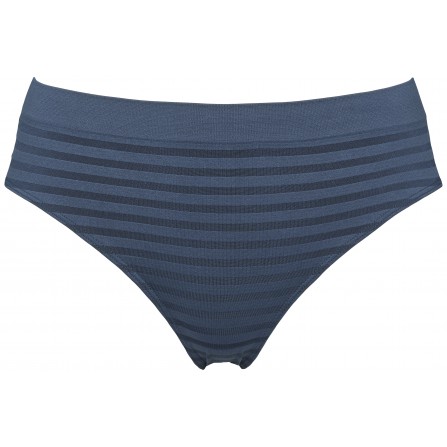 Missya Lucia Tai Stripe  - Blå seamless trusse 13076 Navy