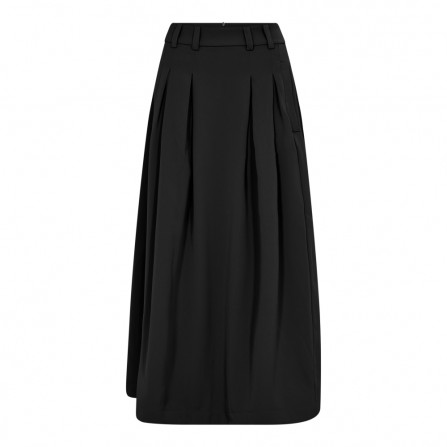 Co'couture AnyaCC Pleat Skirt - Sort nederdel 34178 Black
