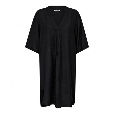 Co'Couture CarynCC Pleat Tunic Dress - Sort kjole 36432 Black