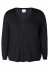 Zhenzi Kogle 410-Cardigan L/S - Sort cardigan 200617 Black