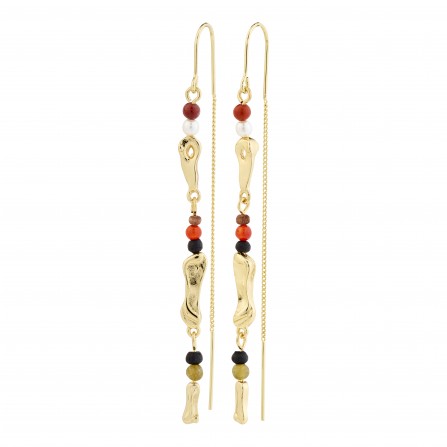 Pilgrim DAWN chain earrings gold-plated - Guld øreinge 122512013 Gold Plated