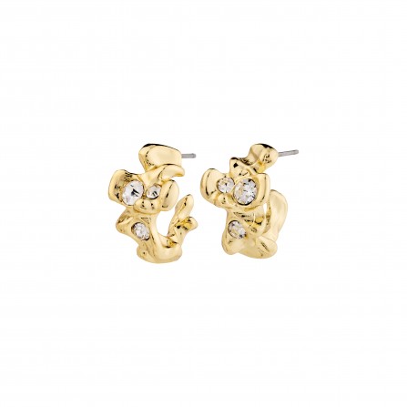 Pilgrim SUNSET earrings gold-plated - Guld øreringe 132512033 Gold Plated