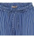 Marta MdcNinette Pant - Blå stribet buks 6009 Medium Blue