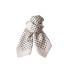 Black Colour BCBIANCA MINI SCARVES - Hvidt prikket tørklæde 3622 Off White Dot