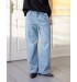 Black Colour BCRUSSEL BAGGY JEANS - Blå jeans 40836 Lt. Denim