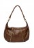 RE:DESIGNED Loni Big - Brun taske med nitter 6412 Woodsmoke