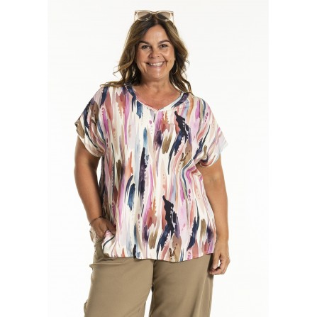 Gozzip GJean Blouse - Multifarvet bluse G252055 Multi Color Print