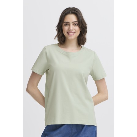 Fransa FRZashoulder 1 Tee - Lysegrøn T-shirt 20605388 Frosty Green