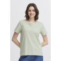 Fransa FRZashoulder 1 Tee - Lysegrøn T-shirt 20605388 Frosty Green