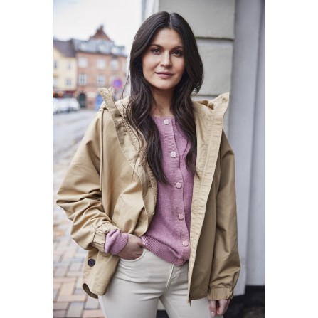 Fransa FRSKYE JA 1 - Lys bomulds jakke 20615025 Oxford Tan