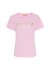 MARTA MdcJeanette Tee - Lyserød T-shirt med guld tryk MT-002-S Baby Pink