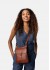 RE:DESIGNED Jeane Big - Brun crossover med spænde 6459 Cognac