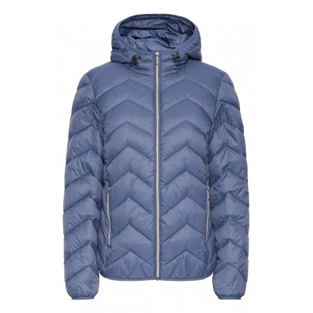 Fransa FRBAPADDING 1 Outerwear - Lyseblå letvægts jakke 20609336 Vintage Indigo
