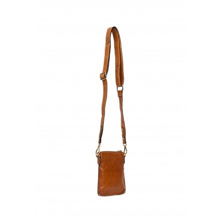 RE:Designed Fillis Mini - Cognac farvet lille taske 5544 Burned Tan