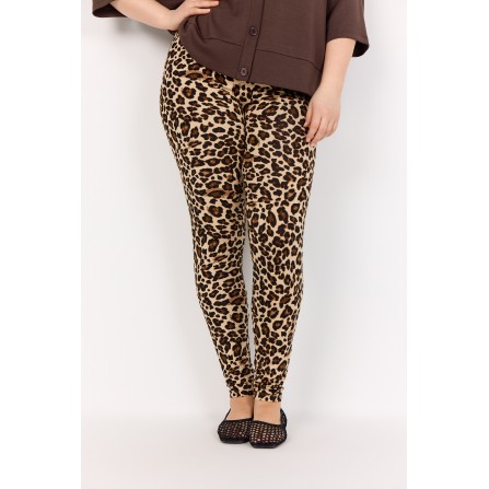 Wasabi WA-MARIA 3 - Leggings leopard print W20364 Sand Combi