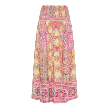 MARTA MdcPrincess Skirt - Printet nederdel 5201 Fuxia3607tpf