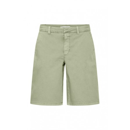 Pulz PZCLARA Chino Shorts - Grønne shorts 50208875 Vetiver