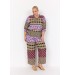 Wasabi WA-MELIKA 1 - Printet bluse W10403 Wild Rose Combi