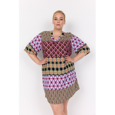 Wasabi WAMELIKA-3 - Tunika med print W10405 Wild Rose Combi