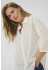 Kaffe KArumba shirt - Hvid skjorte med hulmønster 10510015 Chalk
