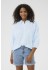 Kaffe KArumba shirt - Lyseblå skjorte med hulmønster 10510015 Nantucket Breeze