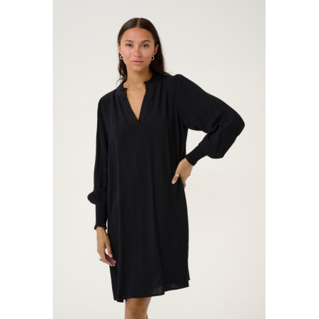 Kaffe KAmathilde Dress - Sort kjole 10509495 Black Deep