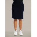 Sandgaard Copenhagen Bengaline skirt - Marineblå bengalin nederdel SG145 Dark Blue