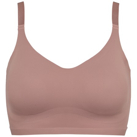 Missya Seamless Bra - Rosa top i mikrofiber 13533 Dusty Rose