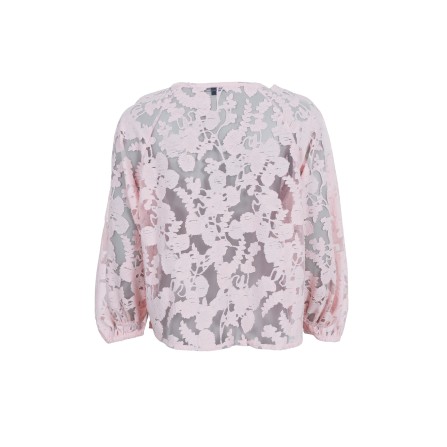 Black Colour BCDREAM LACE BLOUSE - Lyserød blonde bluse 40856 Lt. Rose