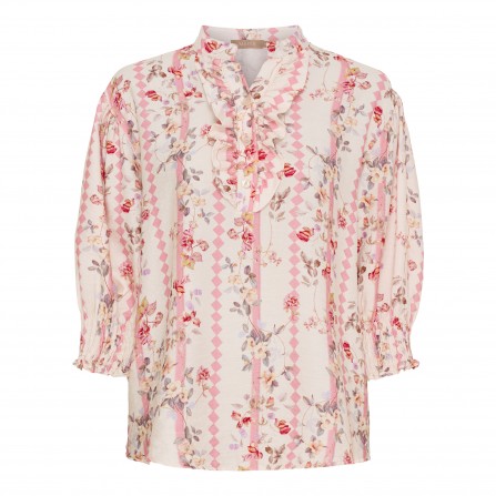 MARTA MdcCharlie Shirt - Printet skjorte 6892 Rosa2319tps