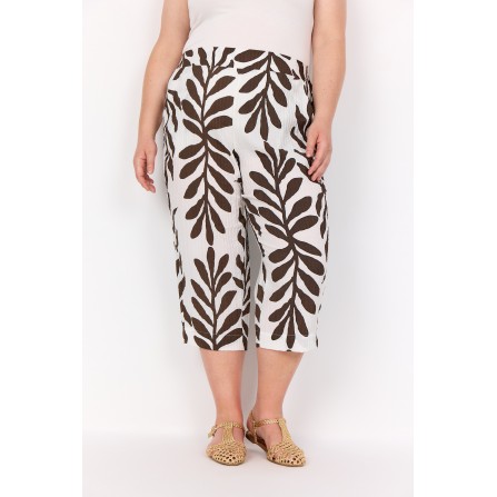 Wasabi WA-MARTA 5 - Buks med blad print W10425 Hot Fudge Combi