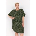 Wasabi WA-MELINA 3 - Grøn leopard tunika W10428 Thyme Combi