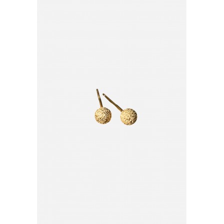 Andcopenhagen Lille rock stud zirkon A0206 18 karat guldbelagt sterlingsølv ørestikker