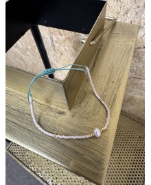 Andcopenhagen Holly Armbånd A0802 Råhvid, Perle og Guld