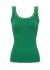 Tim&Simonsen Frida Rib Top - Grøn rib top med blonde 217 Felce