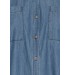 Fransa FRKINDRA DR 3 - Denim kjole 20615969 Clear Blue Denim