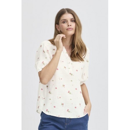 Fransa FXBOBBI BL 1 - Bluse med hindbær 20612125 Cayenne ART