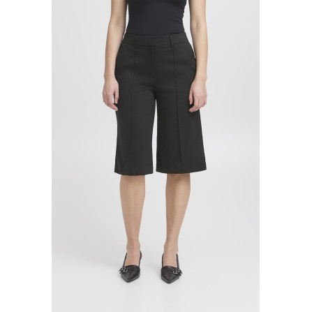 ICHI IHKATE BERMUDA SHO - Sort shorts 20123649 Black