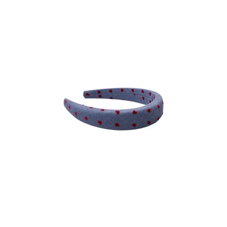 Black Colour BCHEART HEADBAND - Hårbøjle med hjerter 2338 Blue