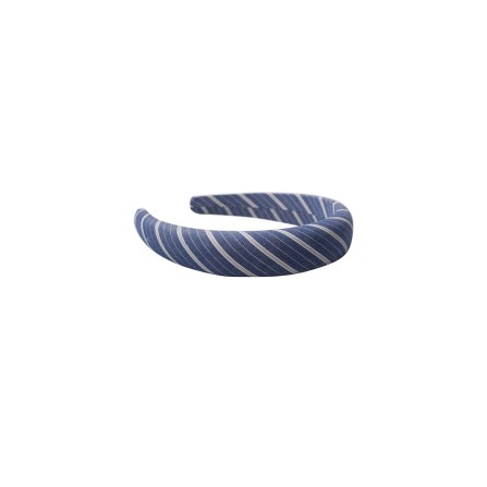 Black Colour BCLENNOX HEADBAND - Hårbøjle med striber 2339 Dk. Blue