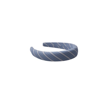 Black Colour BCLENNOX HEADBAND - Hårbøjle med striber 2339 Lt. Blue