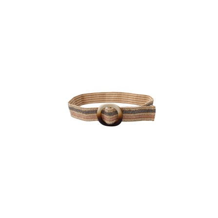 Black Colour BCEDA BELT - Elastik bælte 10316 Pastel/Creme