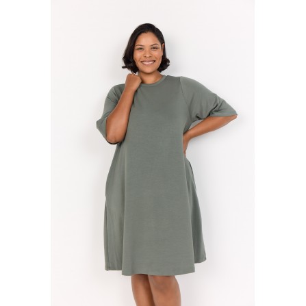 Wasabi WA-SABRINA 24 - Grøn kjole W20192 Misty