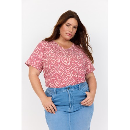 Wasabi WA20275 WA-SARINA 12 - W20275 Printet t-shirt Lipstick Combi