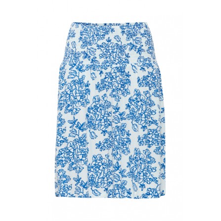Fransa FREASE SK 1 - Blå printet nederdel 20615602 Blue lolite art