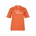 Kaffe Curve KCviola T-Shirt - Orange T-shirt 10583186 Grenadine