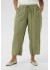 Kaffe Curve KCmille Cropped Pants - Grøn 7/8 buks 10583098 Oil Green