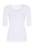 Tim&Simonsen Frida Top SS - Kortærmet rib top H5-668 Bianco